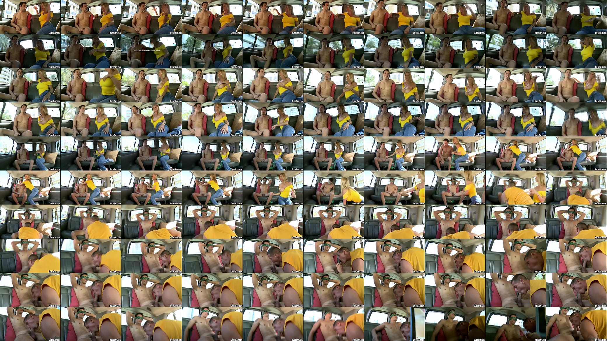 A big tit whore tricks this straight hunk into a gay blowjob 预览图
