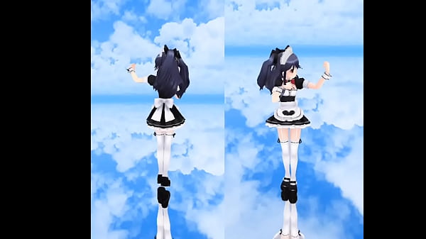 MMD Front and Back Maid 4 min