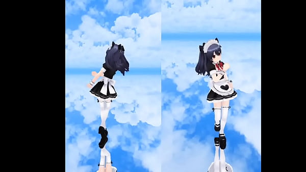 MMD Front and Back Maid