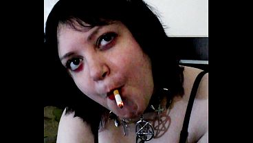 Amputee smoker has sex with her nymphomaniac friend in exchange for cigarettes. Yani neko chainsmoker cat