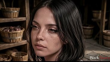 A cute country girl showed off her curves, and I fucked her hard [AI]