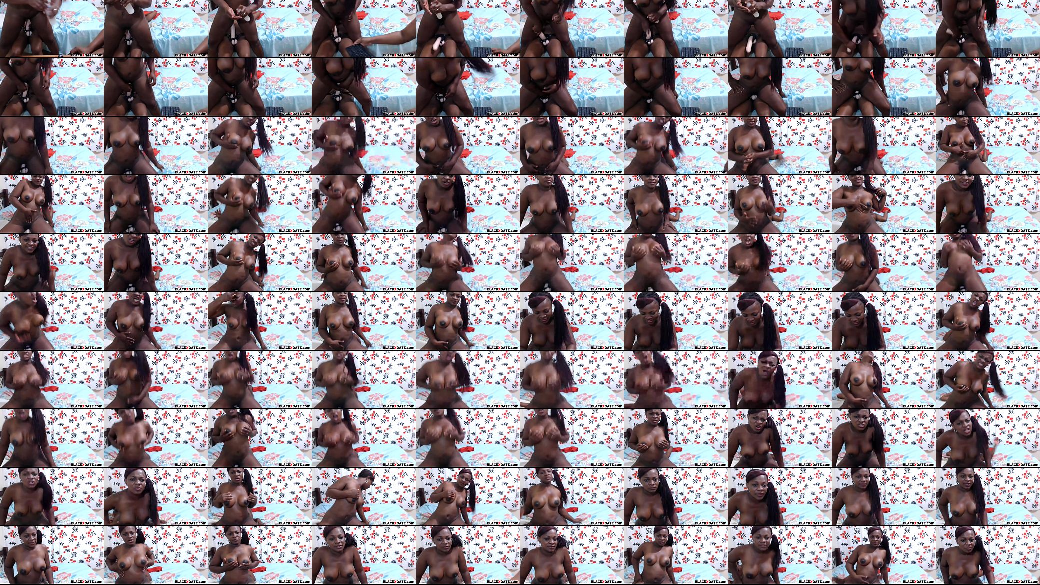 Black lesbian strapon fuck 预览图