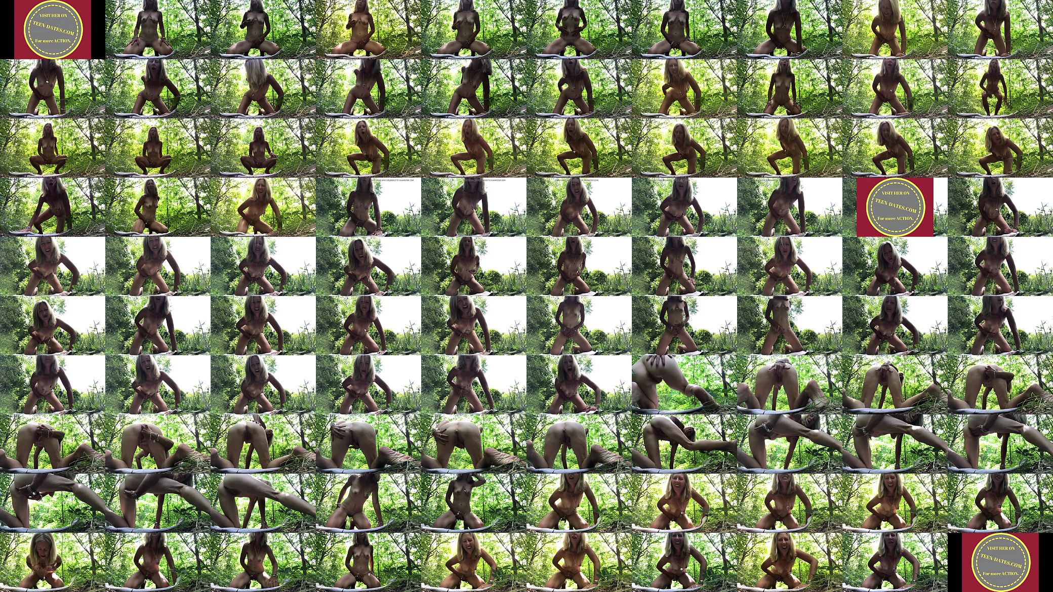 Public Solo in the Forest Orgasm 预览图