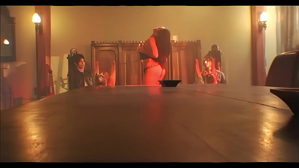 Mika Tan in slutty high heels make a orgy