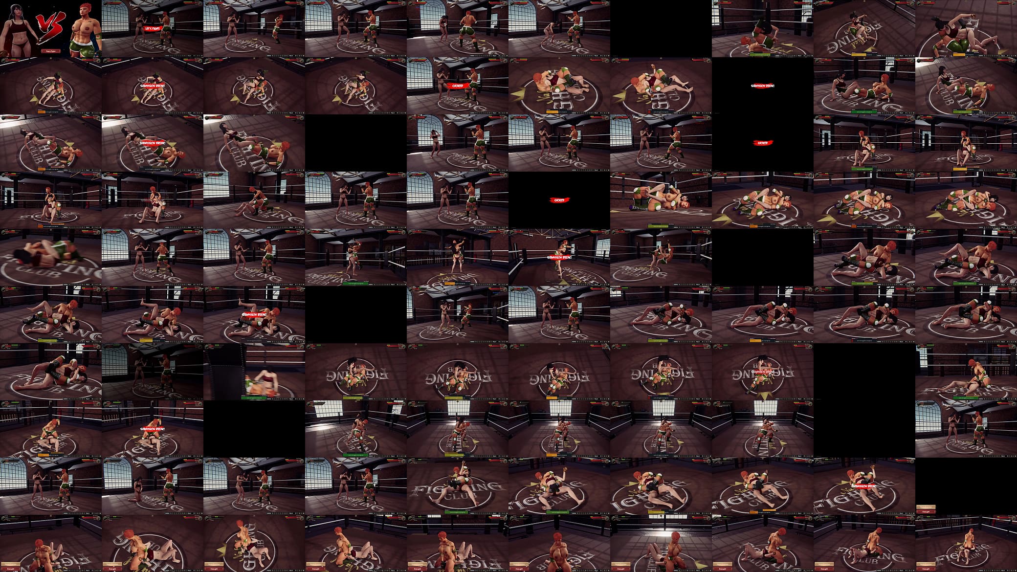 Nanyang VS Aine O&#039;Rackie (Naked Fighter 3D) 预览图