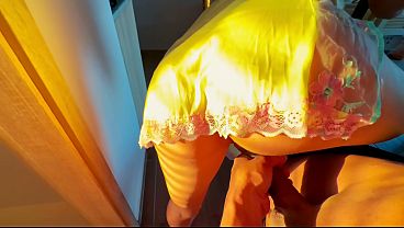 A deep blowjob from my stepbrother ended up filling my tight pussy.