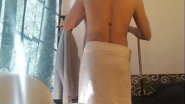 Big male dick shining