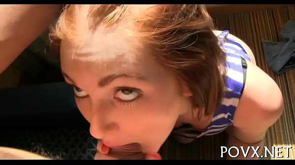 Tattooed dude bangs sexy nymph