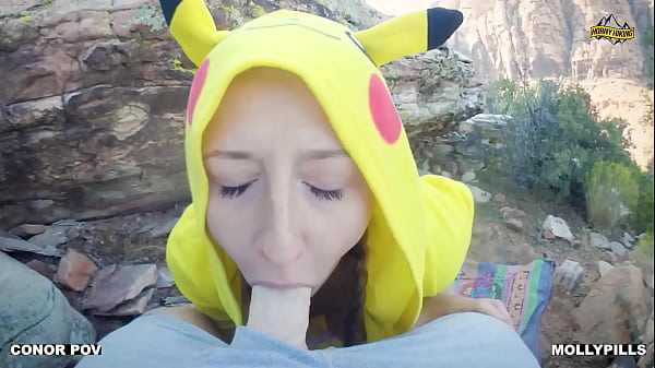 Download Video - Slutty Pokemon Creampie Training in Public - Molly Pills - BIG BOOTY OUTDOOR PORNO POV 1080p