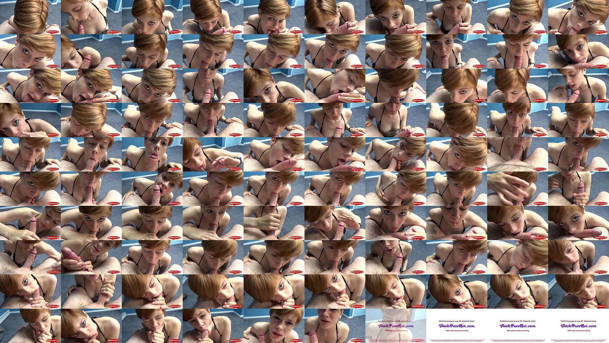 Ginger Bitch Swallows Boyfriend Jizz 预览图