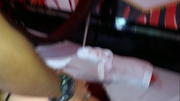 Interracial bisexual threesome with a nice double vagina penetration