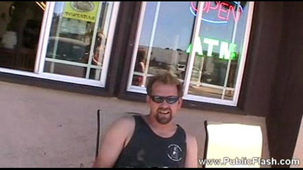 Public flashing ginger12