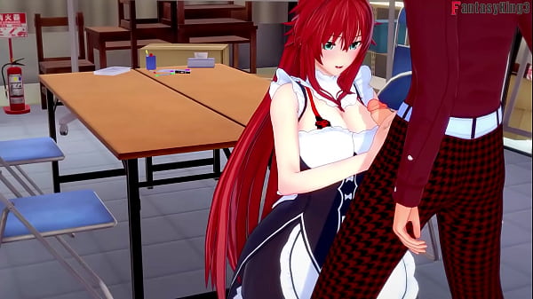 誘惑小猫とリアスメイド | HS DXD NTR狂気第5章 | フルムービーをSheer＆PTRNで視聴：Fantasyking3