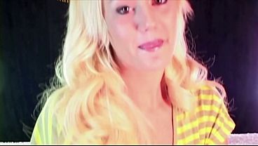 Strawberry Squeeze - Blonde Babe Sucks & Strokes A Fat Cock For A Big Facial