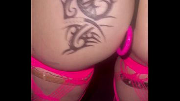 BUNS BUNNY INFINITE PAWG Milf HotPink Ass Teaser & ButtPlugged