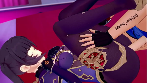 Mona in a new gameplay wants to be fucked in the love hotel (Genshin Impact)