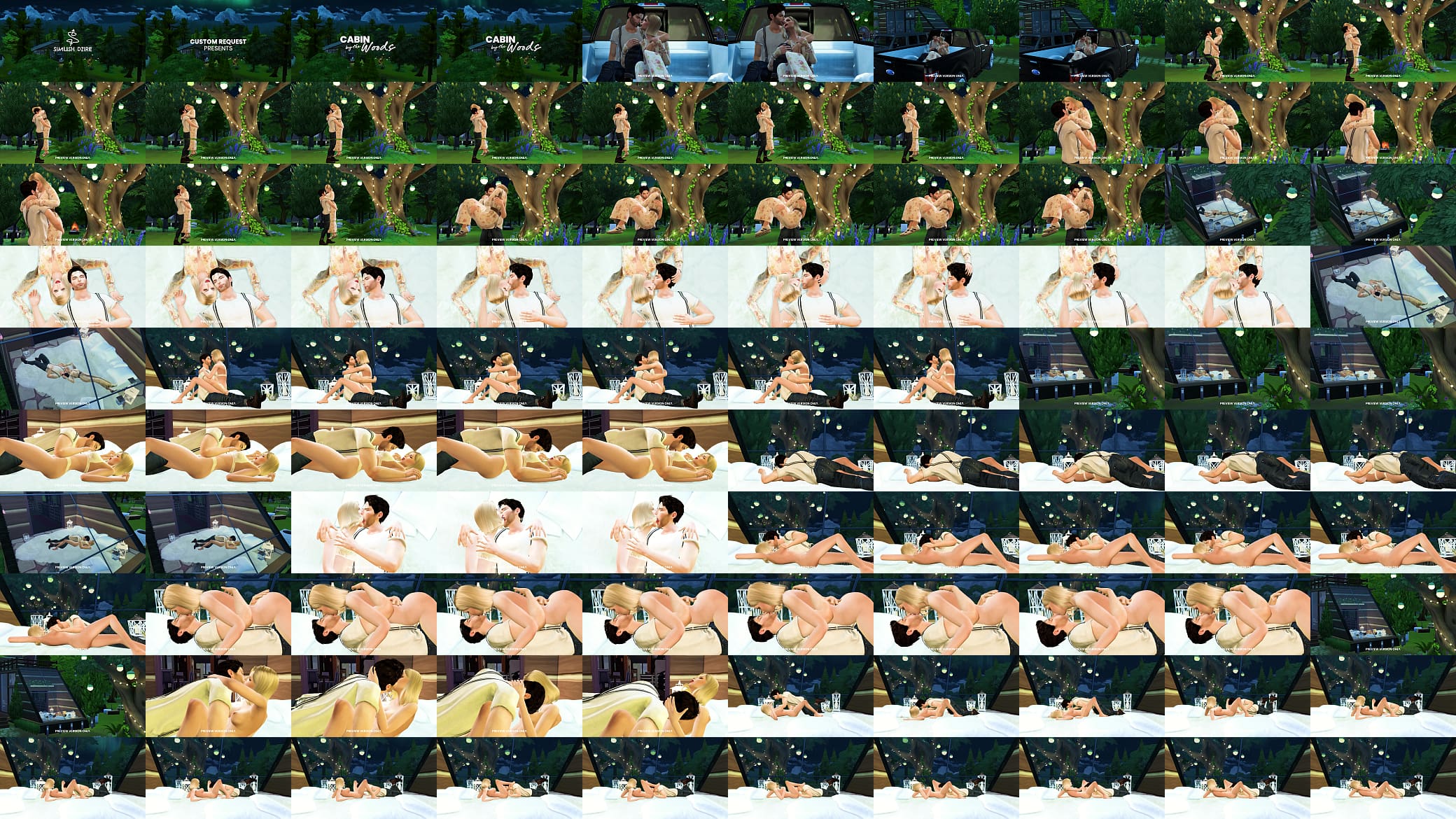 Cabin By The Woods With Scarlet J - 3d Hentai - Preview Version 预览图