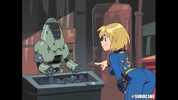 Download Video - Fallout Vault Girl es Cogida por una Sanguinaria Chichona sin censura Fallout New Vegas Animation