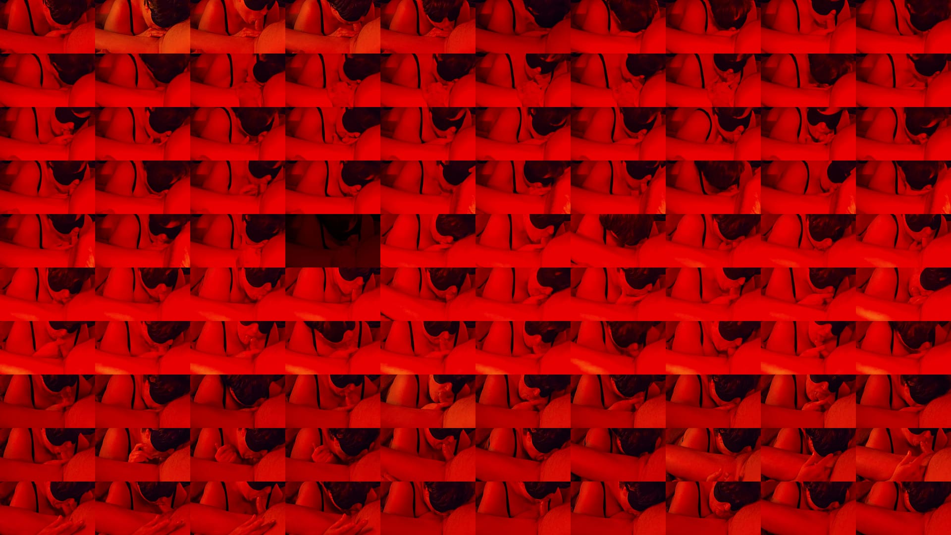 BBW Throats &amp; strokes! ASMR No Audio - Red Light Videos #4 Part 1 预览图