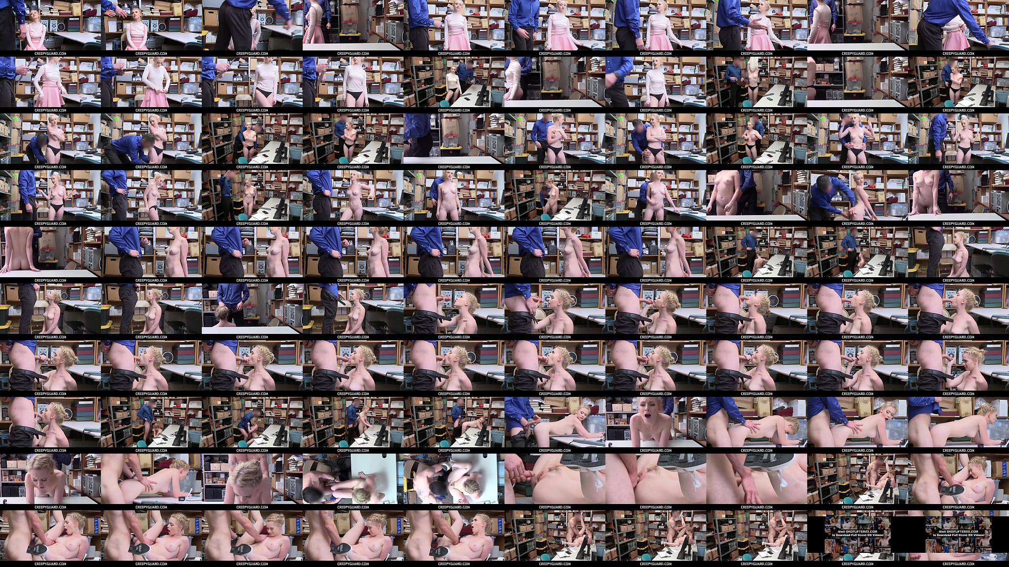 CreepyGuard  - Athena Rayne Caught Stealing Then Fucked and Released 预览图
