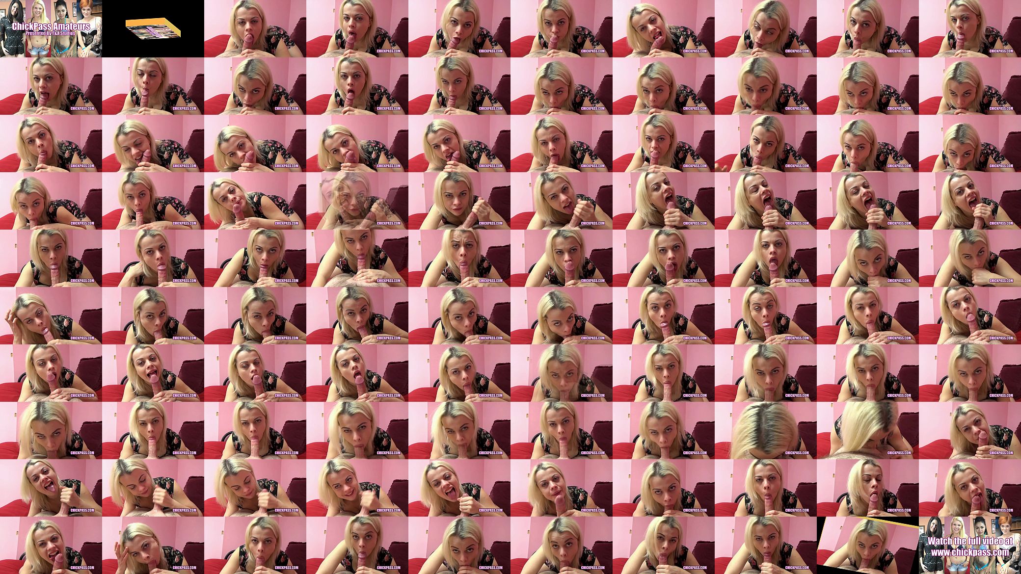 ChickPass - Busty blonde Nadia White goes down on Logan&#039;s dick 预览图