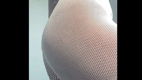 Look at my curves in the white spider web