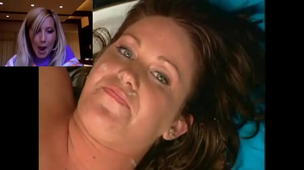 Ashley Tisdale watching a cum swallow bukkake porn