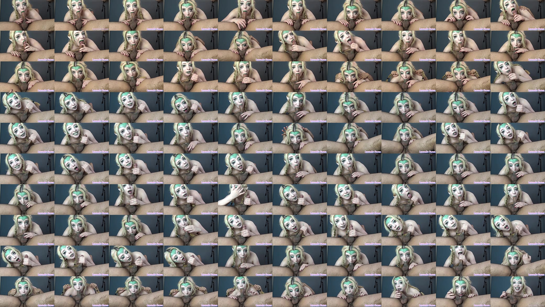 Elf Queen Abandons her People to Worship Cock and Deepthroat 69 Till Hardcore Throatpie Cum Swallow 预览图
