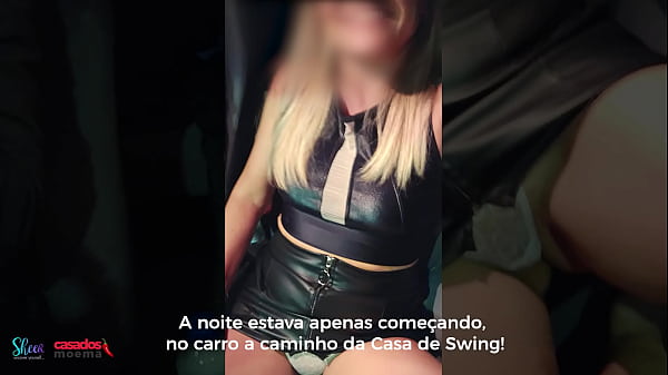 Sra. Moema em uma noite de tes&atilde;o na casa de swing fez os machos gozarem