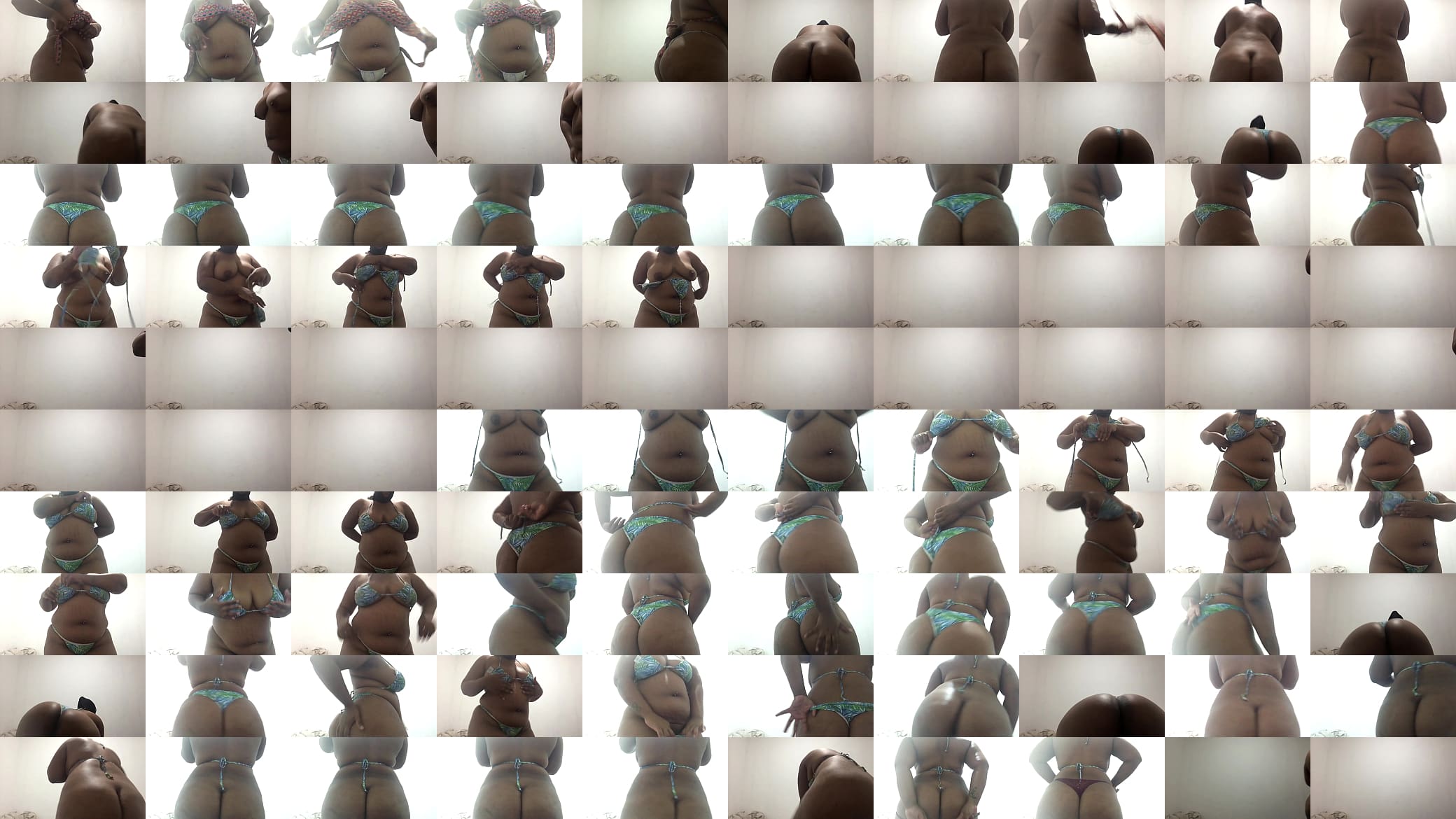 Coloquei meu biqu&iacute;ni favorito e mostrei minha bunda grande 预览图
