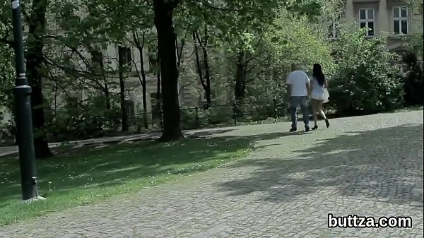 Gorgeous slim chick gets her yummy pussy and tiny anal drilled
