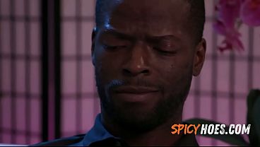 Bratty Blonde Loves Riding on Huge Black Cock