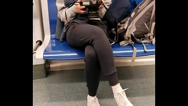Candid blonde girl without mask busted by security 38 sec