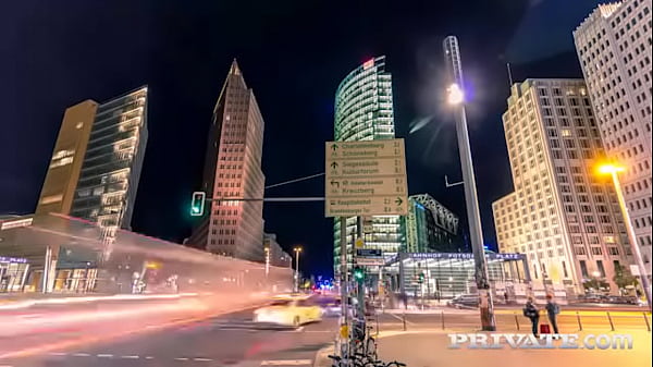 Julia de Lucia, night in Berlin, hard fuck with anal