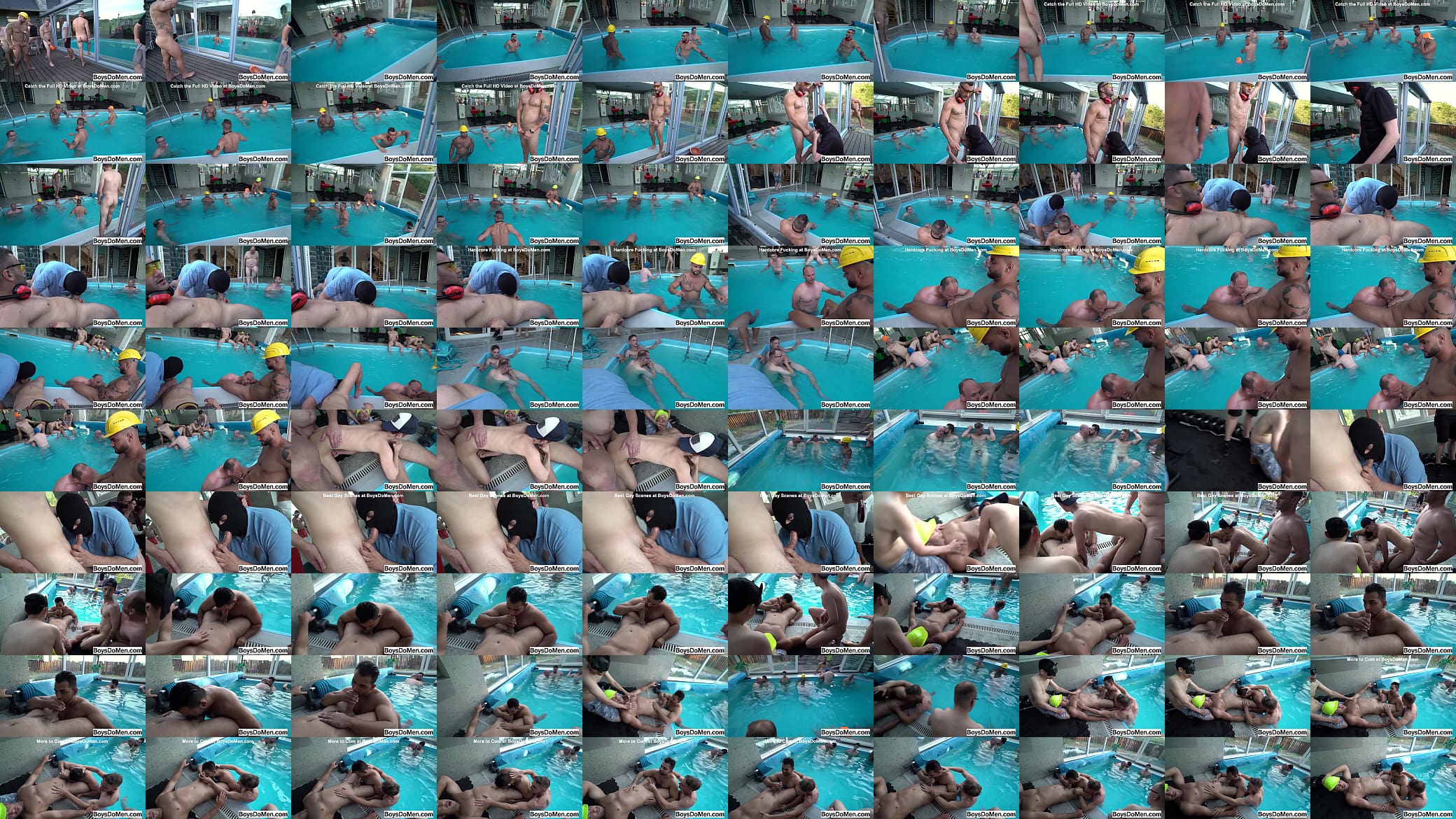 Anal on the Rooftop Bareback Party 预览图