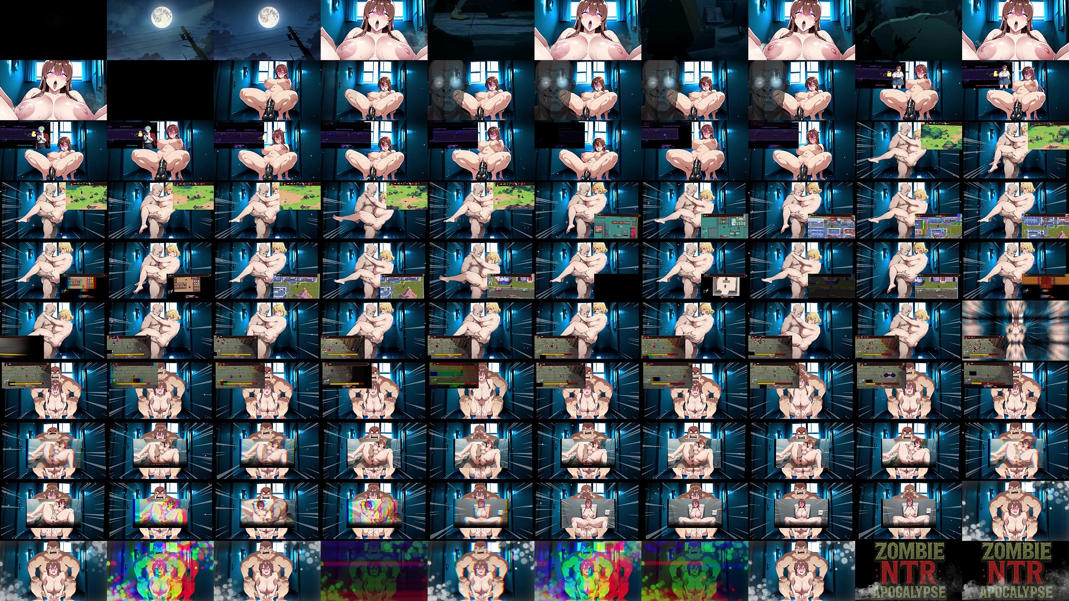 NEW HENTAI GAME TRAILER &quot;ZOMBIE NTR APOCALYPSE&quot; 预览图