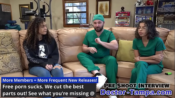 Download Video - Become Doctor Tampa As Mara Luv Signs up For Strange Electrical E-Stim & Orgasm Experiments With Aria Nicole From Doctor-Tampa&period;com&excl;