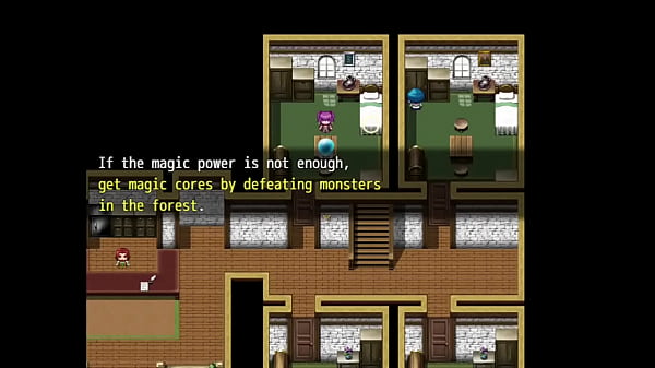 Little witch loses her powers and must catch men's sperm to get her powers again - Melia`s Witch Test - Full game