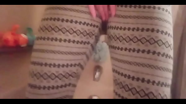 Girl pees her leggings