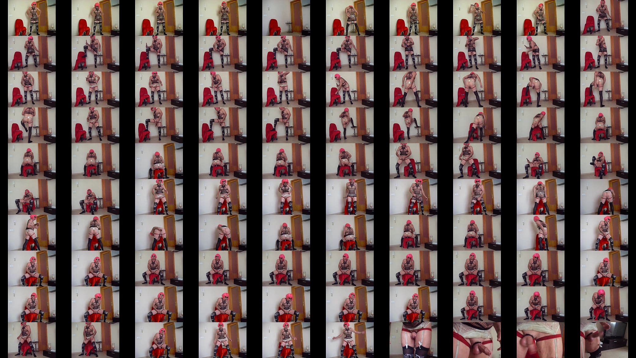 Sissy Coca has fun with her favoutite dildo Bob 预览图