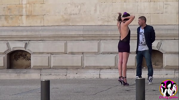 Pretty slim brunette having a hardcore DP