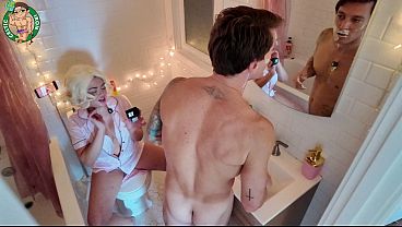 Blonde Big Boobs Bathroom Doggystyle Marilyn Monroe Mega Mix 4K