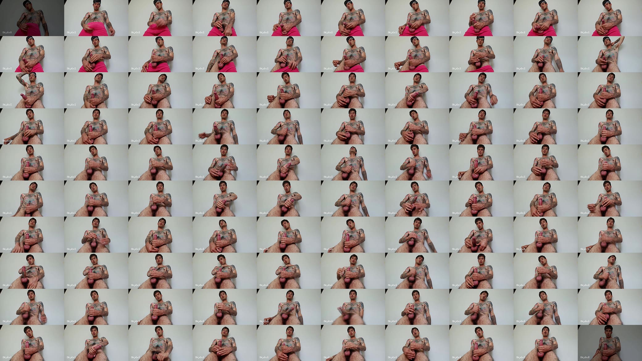 Hombre latino masturb&aacute;ndose 预览图
