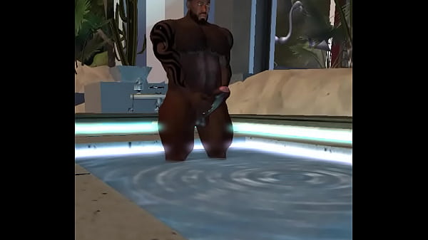 duane brown jerks in pool