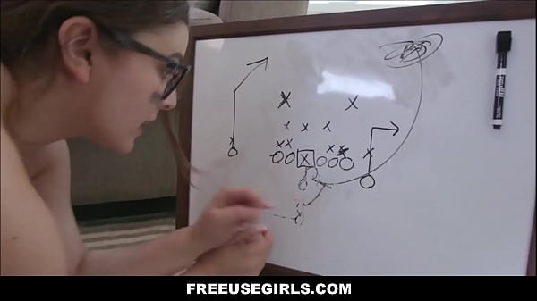 FreeUseGirls - Freeuse Big Ass Teens Freely Used By Coach While Teaching Football - Madison Morgan, Leana Lovings