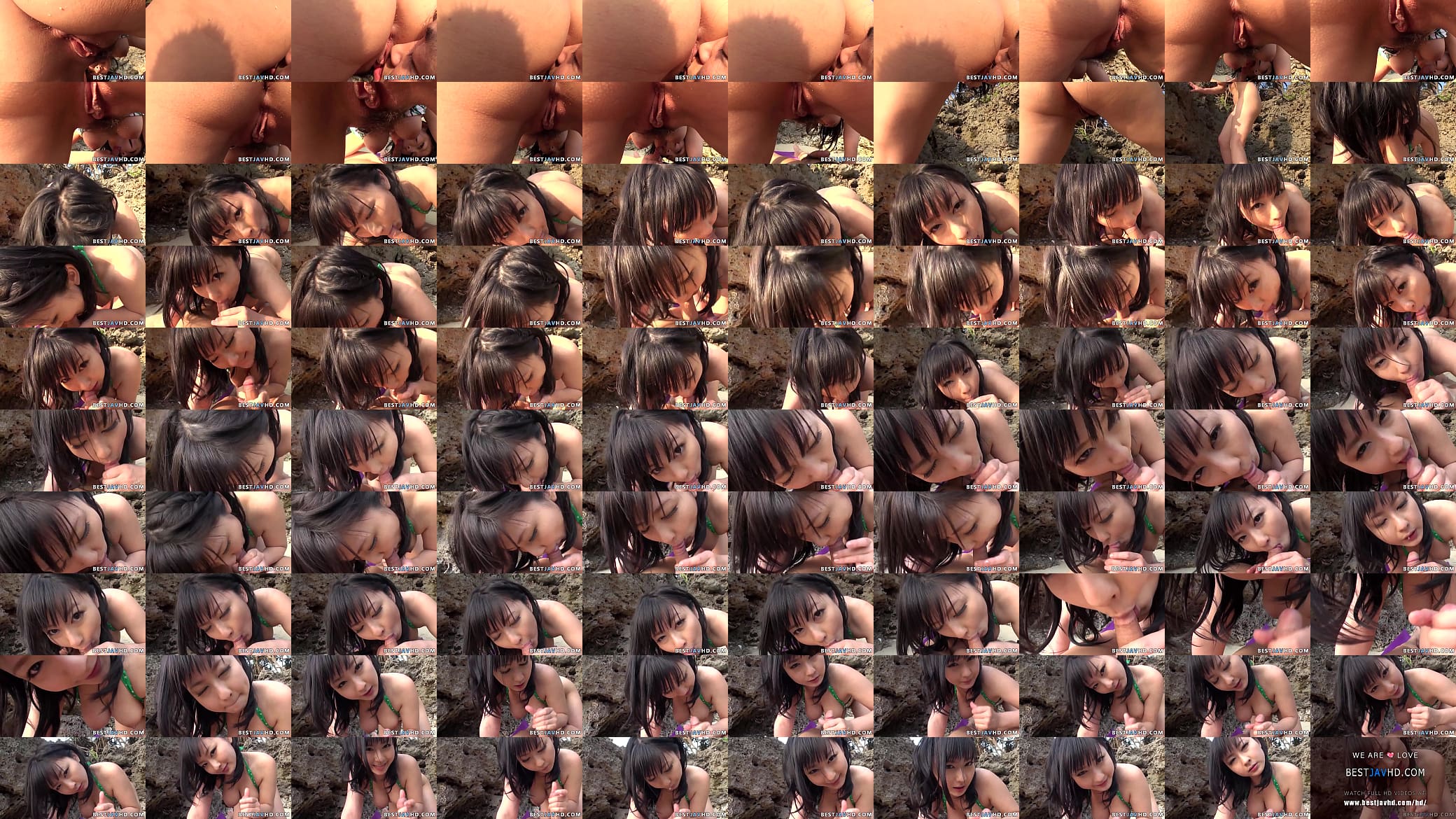 Japanese amateur Megumi Haruka delivers oral job and handjob, outdoor luxurious japanese lovemaking with first-time slut, filthy asian whore. 预览图