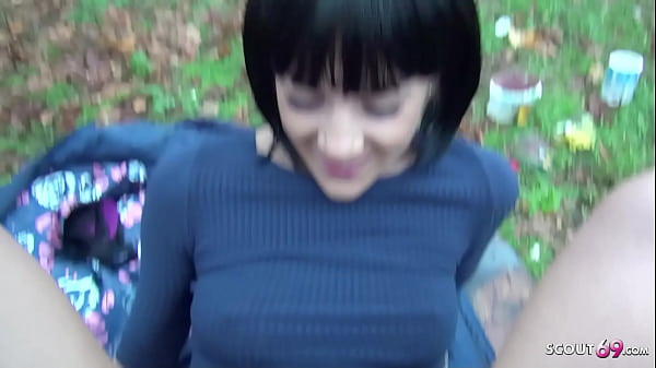 TINY GERMAN TEEN LULLU GUN REAL OUTDOOR SEX WITH STRANGER