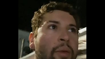 I almost got caught on the hotel balcony, sucking and taking that huge, thick cock in my tasty little ass in the dark.