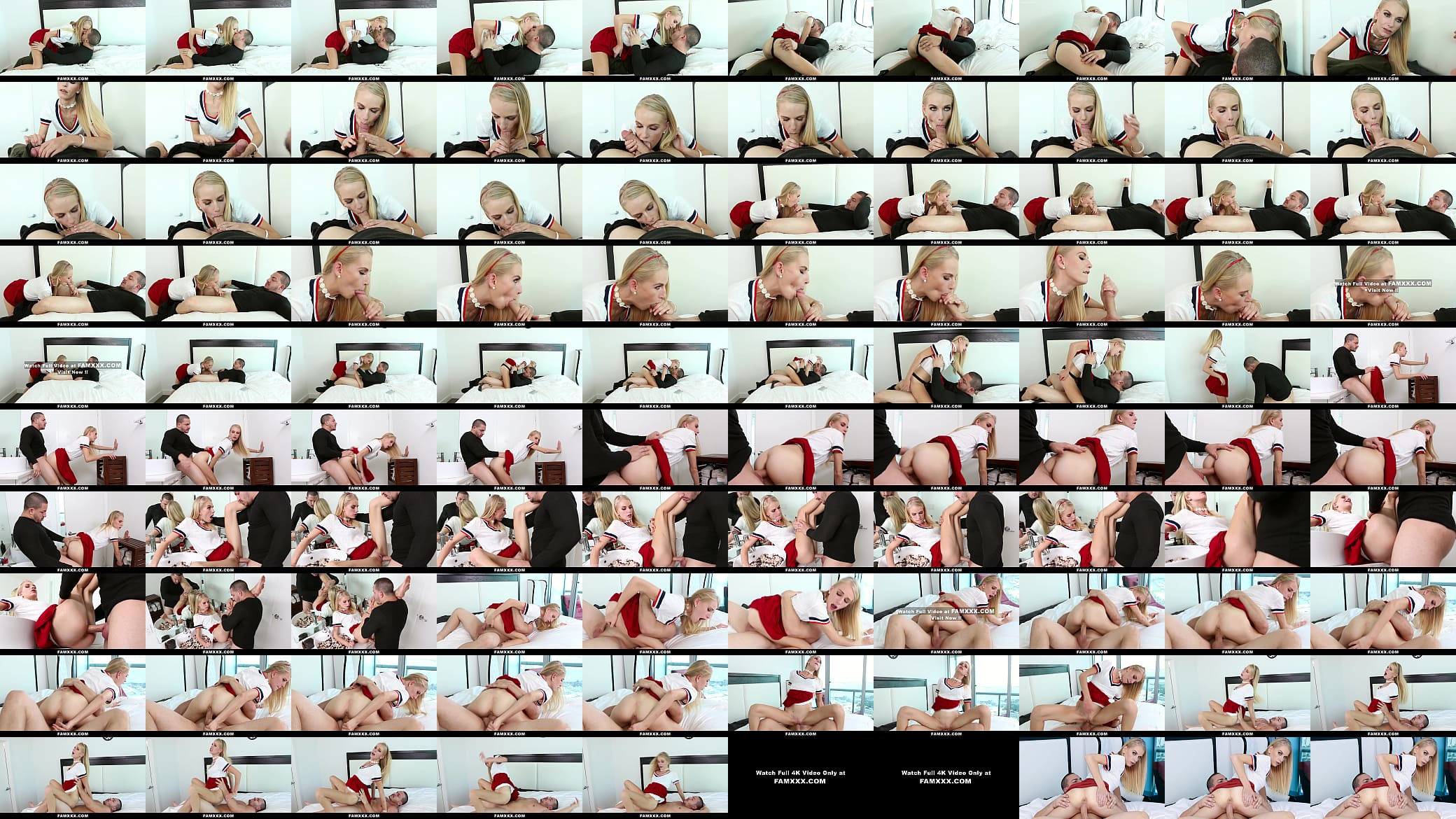 Stepsiblings Continued to Fuck While She Snooped - Famxxx 预览图