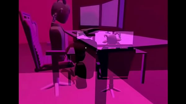 Recroom boy eats out e-girl